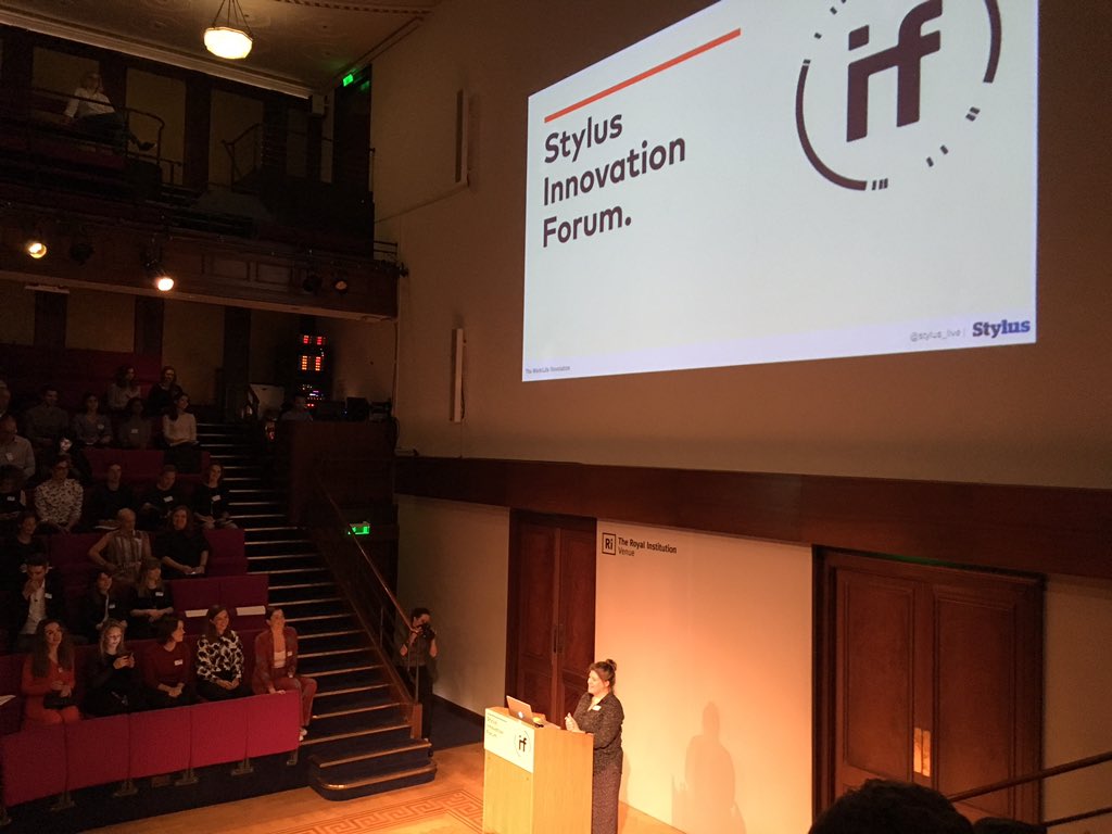 HughesAtRocket's tweet image. Not your average location for a conference... awesome morning at @Stylus_LIVE Innovation Forum. Damn future, you scary #IFStylus