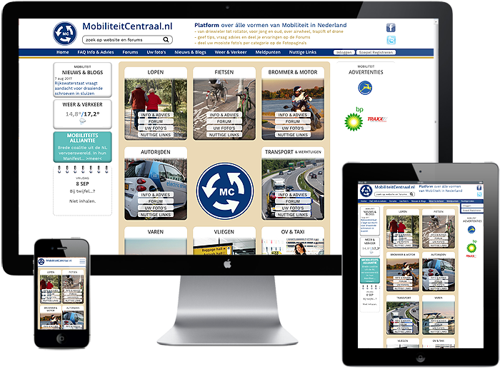 mobiliteitcentraal.nl is nu online! Website + Forum + Blog/Nieuws + Leden-inlog + veel meer. Uiteraard gemaakt in #CMSMS #cmsmadesimple