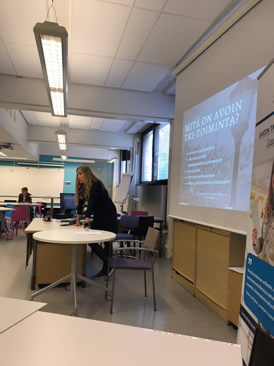 NurkkaPauliina's tweet image. Mitä avoin TKI-toiminta on? @MinnaMarjamaa #certifiedprojectmanager @Laurea_RDI