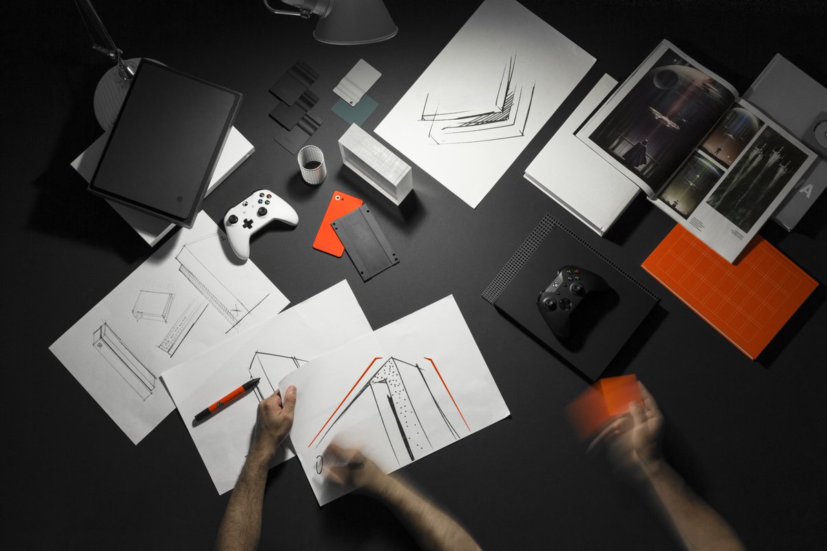 xboxuk's tweet image. There were two goals:

1) Create the most powerful Xbox ever, and
2) also the smallest.

bit.ly/WiredUKXboxOneX