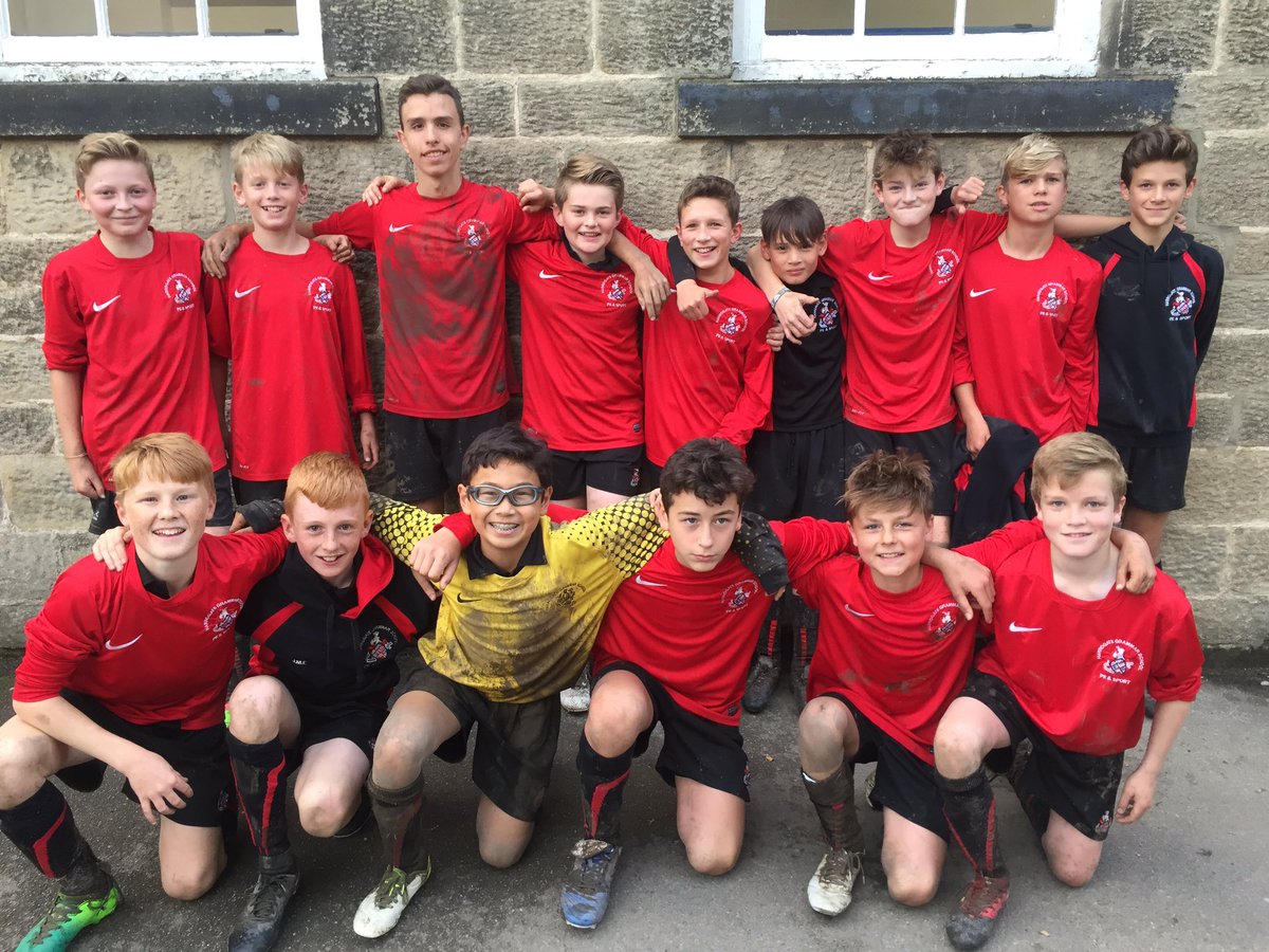 HGSPhysicalEd's tweet photo. Well done to the Y8 Football team who beat Tadcaster 4-1 in the national cup yesterday. Great work boys! #HGSFootball https://t.co/HPfqLBVRcp