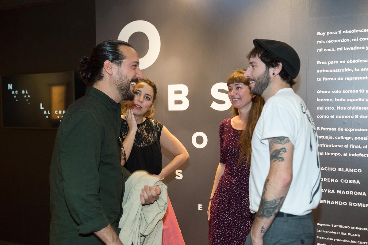 Ayer inauguración de "Obsolescencia". Hasta el 3 de diciembre. Acceso libre. <a href="/elisaplana/">Elisa Plana</a> <a href="/crucesestudio/">Lalo Cruces</a> <a href="/lacosba/">Lorena Cosba</a> <a href="/RBlancoAlderete/">Rubén Blanco</a>