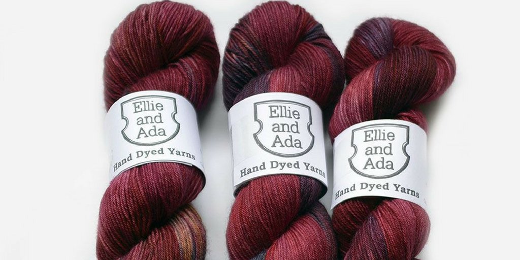 CottageNotebook's tweet image. Oh no she didn&apos;t...well actually, oh yes she did. @EllieAndAda dyed me a birthday yarn. Come celebrate with us etsy.com/ie/listing/547…