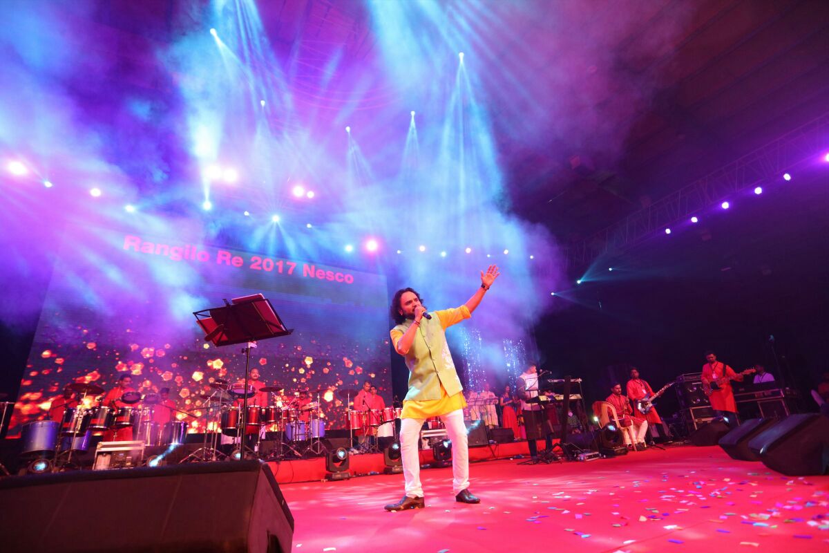 ketanranga's tweet image. Last day @RangiloRe with @parthivgohil n team. E haalo..