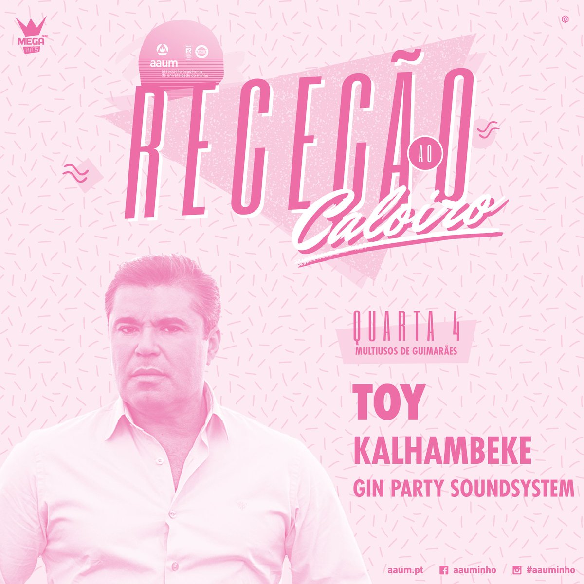 Toy, Grupo Kalhambeke e Gin Party Soundsystem abrem os concertos da Receção ao Caloiro 2017! :) Compra já o teu bilhete nos locais habituais