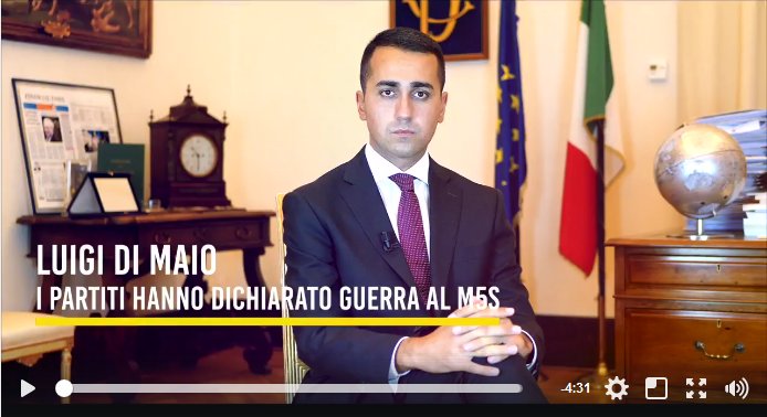 PediciniEu's tweet image. FACCIAMO GIRARE QUESTO VIDEO, TUTTI DEVONO SAPERE CIO' CHE STA SUCCEDENDO IN PARLAMENTO! Ammucchiata contro il #m5s: facebook.com/LuigiDiMaio/vi…