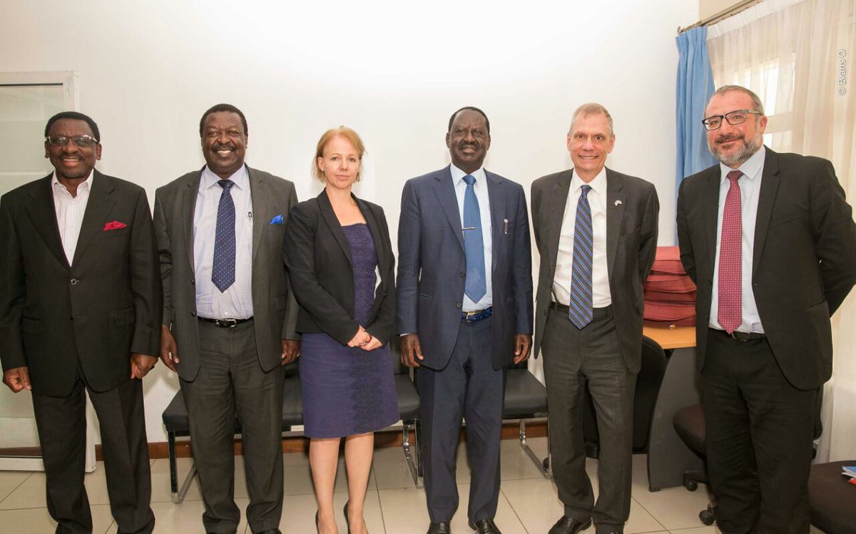 RailaOdinga's tweet image. We appreciate the keen interest that the US, EU and UK have taken in the Kenyan electoral process.