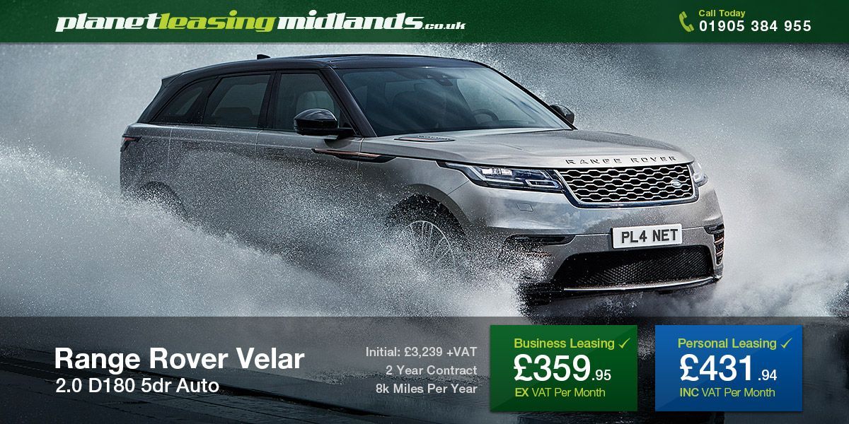 Brand new Range Rover Velar from £359.95 +VAT Per Month. Initial Rental £3239 +VAT

Find out more: bit.ly/2feY2dk #velar