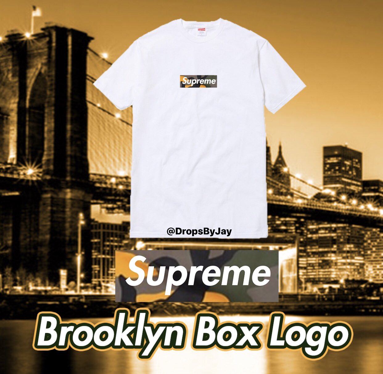 Supreme Brooklyn Box Logo Tee