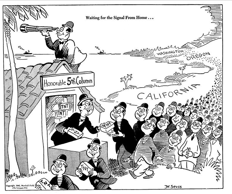 HempMessiah's tweet photo. Dr. Seuss racist? It cant be! Why are white ppl always in denial of their great racist past? Isnt that what MAGA means? #takeahistoryclass https://t.co/1kVuRm8DKj