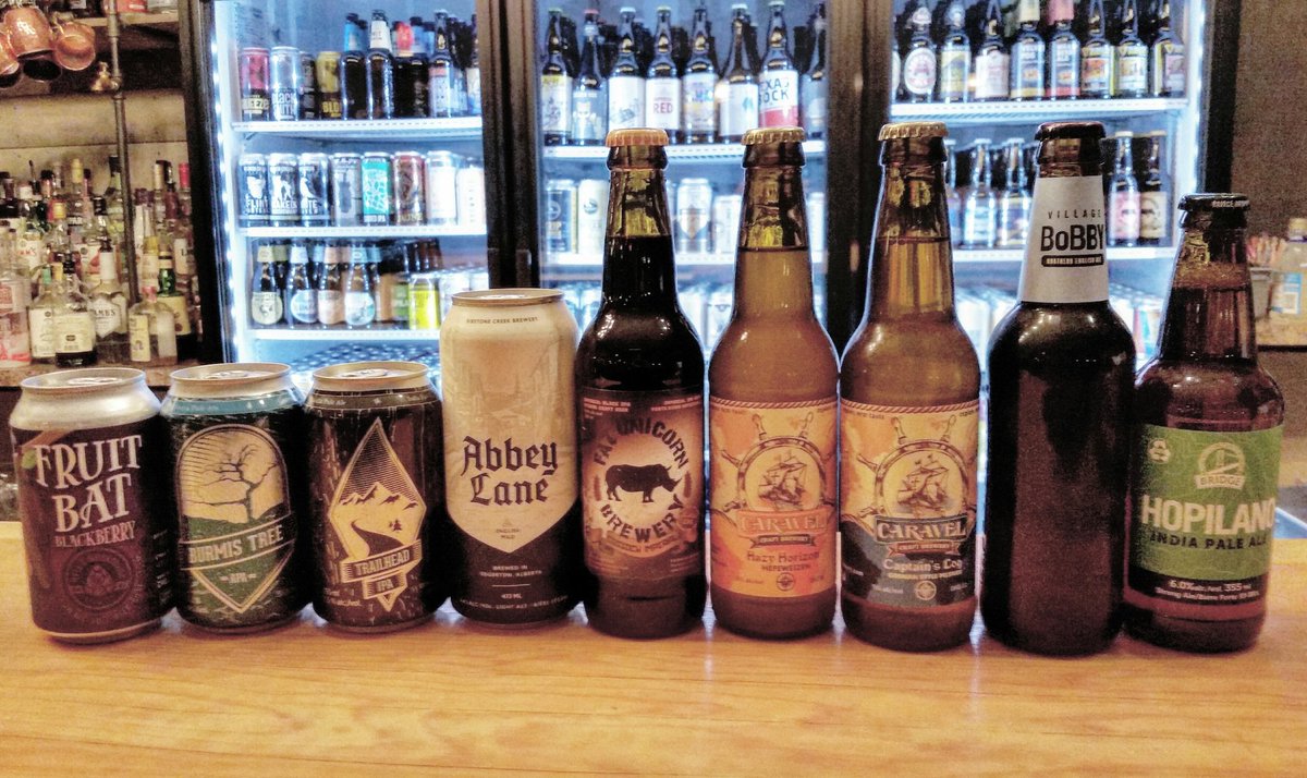 cilantro_chive's tweet photo. Want new beers? We gotchu!๐บ Abbey Lane English Mild | Fruit Bat Blackberry | Cossock Black IPA | Burmis Tree Alberta Pale & more! #Over120+ https://t.co/Nm8JMug9N1