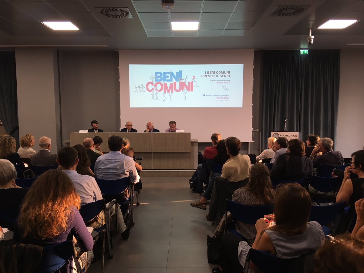 Guzzetti: benicomuni tema in cui <a href="/FondCariplo/">Fondazione Cariplo</a> crede, progettualità non può che partire dal basso. Enti devono #favorire #benicomunisulserio