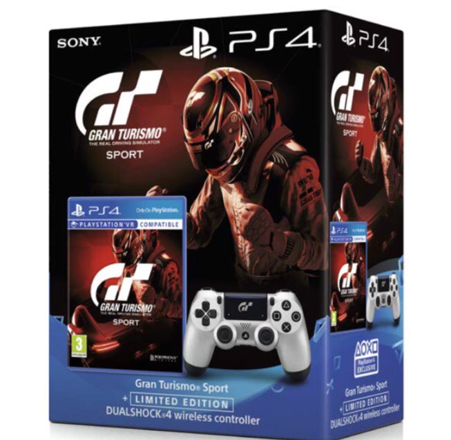 Still_Gaming_'s tweet image. Check out this #GranTurismoSport #LimitedEdition #DualShockController that comes with the game. Out on 18.10. 
#GameLDN
#GameEdgware
