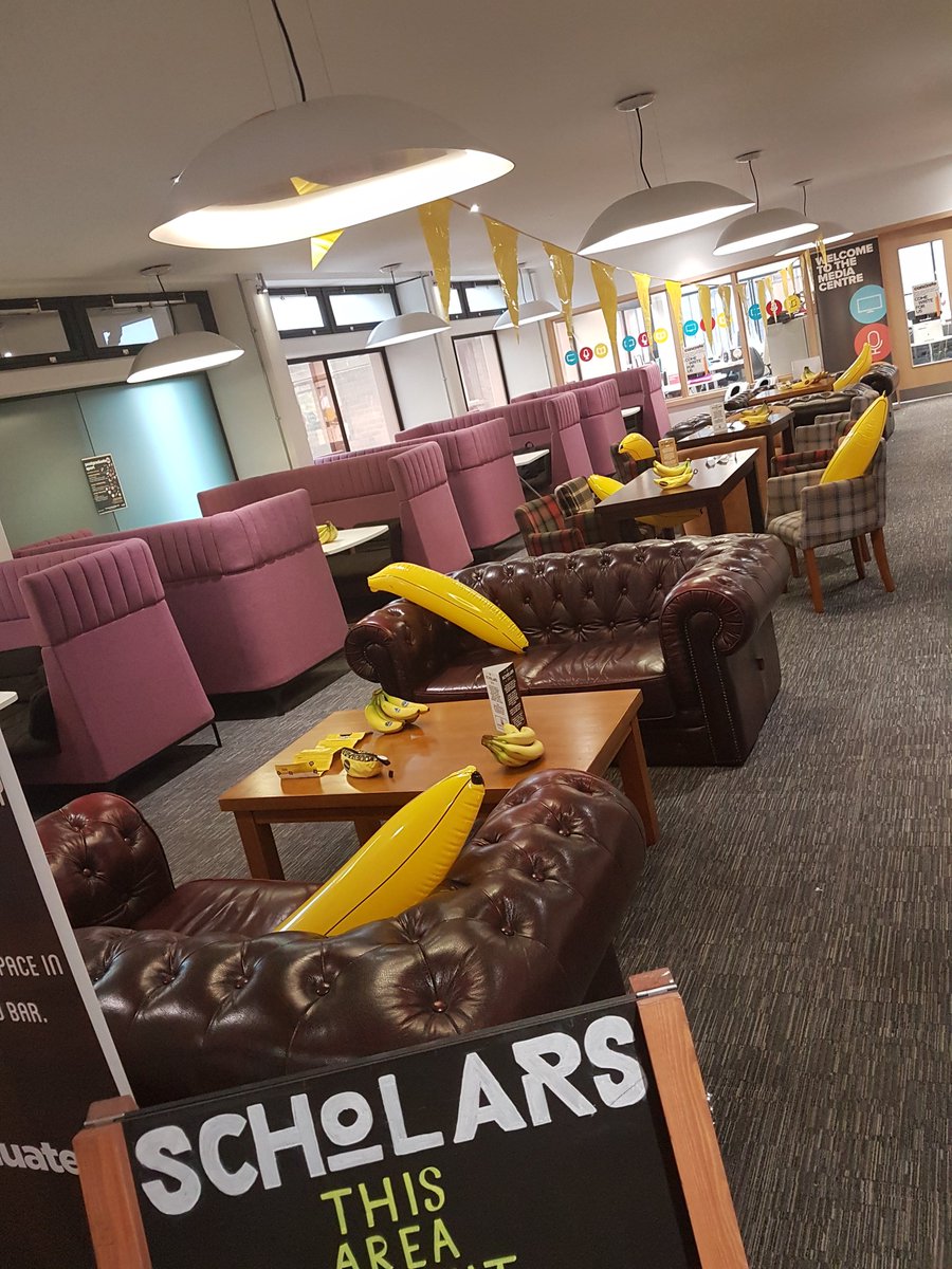 jim_dickinson's tweet photo. Look! It's PGR Bananarama! #SayHelloUEA #StudentsTransforming @UnionUEA https://t.co/hVxDXMl5ge
