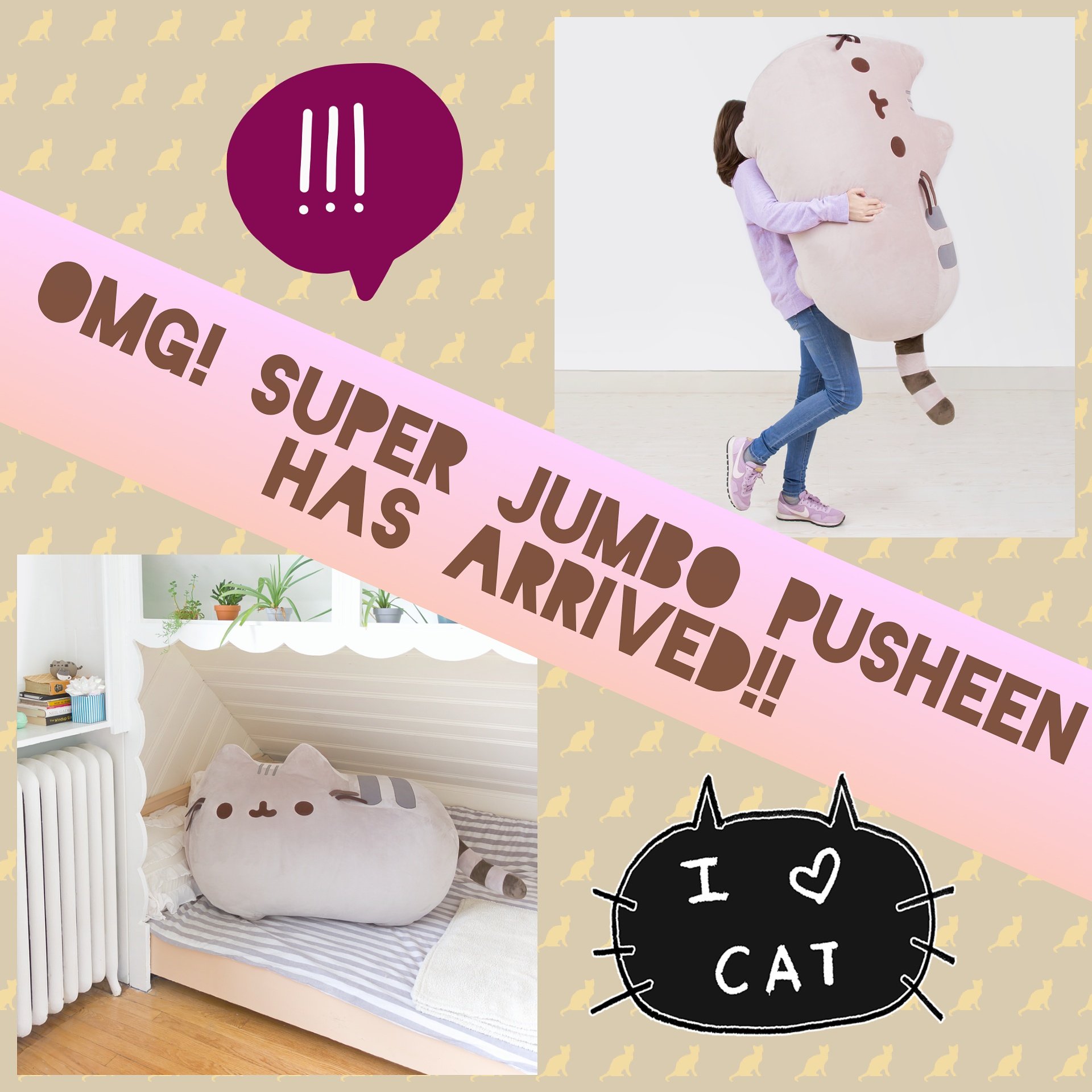super jumbo pusheen