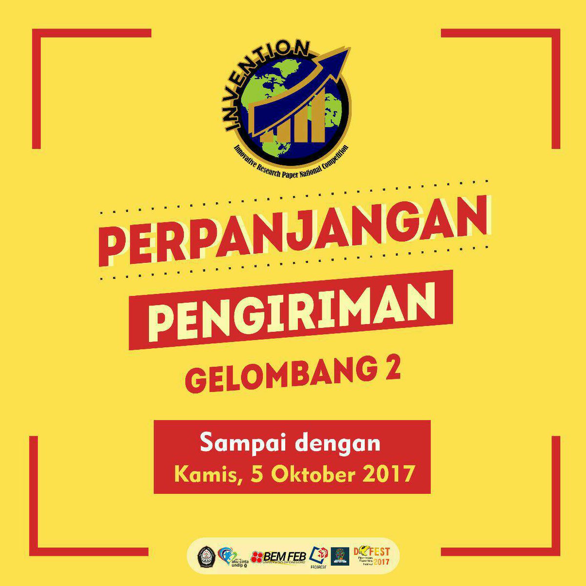 defest2017's tweet photo. [PENGIRIMAN DIPERPANJANG: INVENTION 2017]

Salam kepada semua anak muda yang berdedikasi,
https://t.co/qdeP32AMg5 https://t.co/woFg1p8J6s