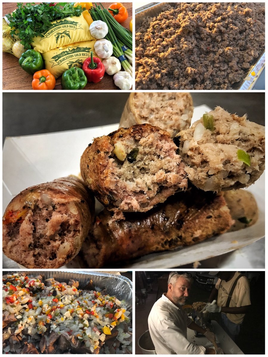 scpitmaster's tweet photo. The creation of the Boudin was magical. Boudin Noir. #theoriginalscboudin #boudinnerd #bricescountrystore #honeysucklehill @bricescs https://t.co/enFBYgYB41