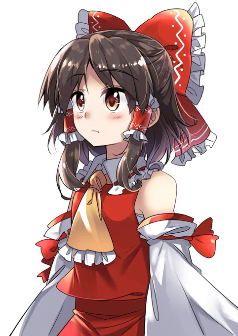 霊夢さんの斜め横顔練習 
