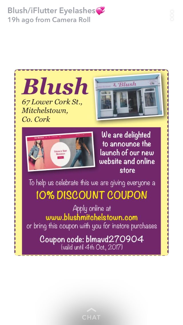 Blush Mitchelstown (BlushClothes) Twitter