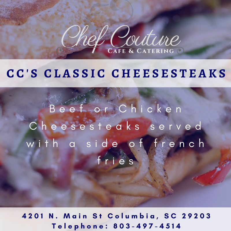 ChefCoutureCafe's tweet photo. What better way to end your week then with this Philly classic! We're open from 11:30-2pm daily to serve you.
#ChefCouture #Columbia #Philly https://t.co/0nVj7Im9tV