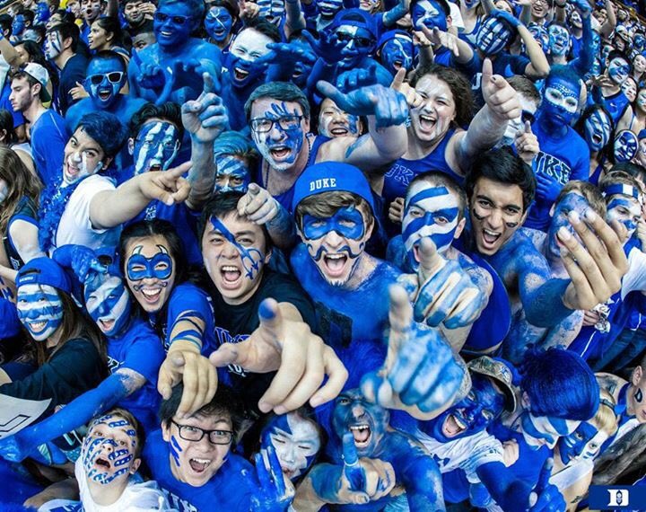 MikeCragg07's tweet photo. It’s opening day of @DukeMBB practice and @DukeFOOTBALL game day! Hard to top that in September! #PackTheWade #GoDuke https://t.co/jJSfXagOHC