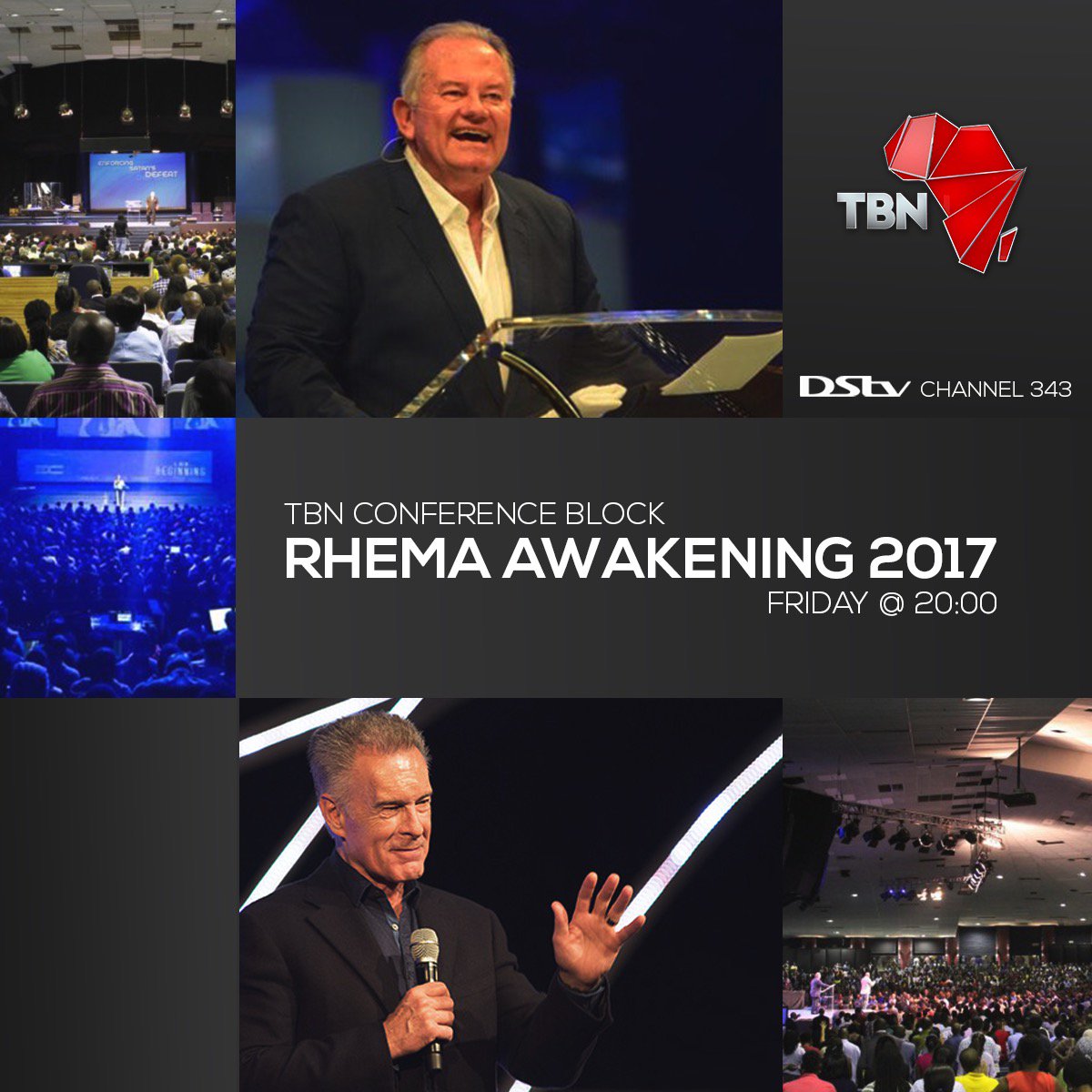 tbnafr's tweet photo. Now is the time for a new and fresh “Awakening” in the body of Christ. @PsRayMcCauley @charlesnieman #Channel343 tonight @ 8PM from @RhemaSA https://t.co/cPryfNxdTE
