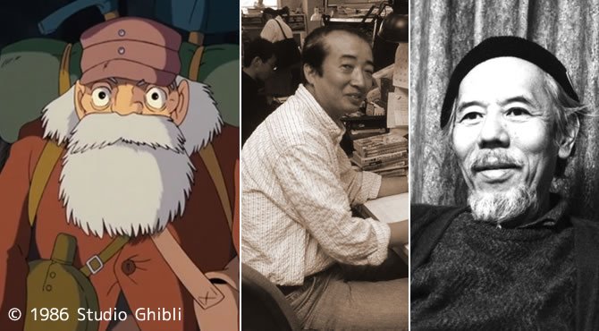 ポムじいさんは、70歳。宮崎駿監督と一緒に仕事をしたアニメーターの