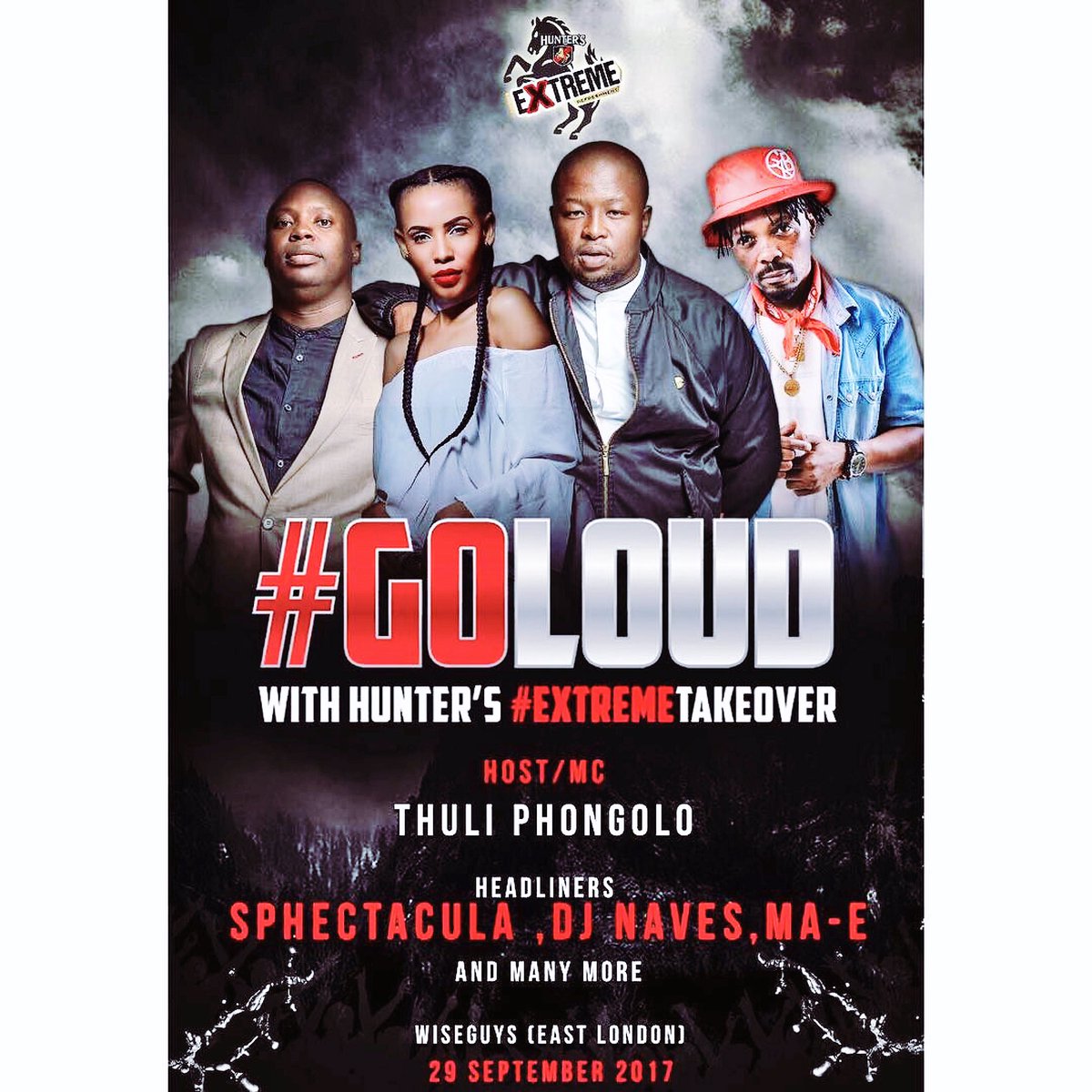 MaEzeeDoesIt's tweet photo. East London come vibe with us tonight @ #Wiseguys 🙌🏾🚜💰 #HuntersExtreme #Bumpa #GhandaGhanda https://t.co/YrLlwxDzWC