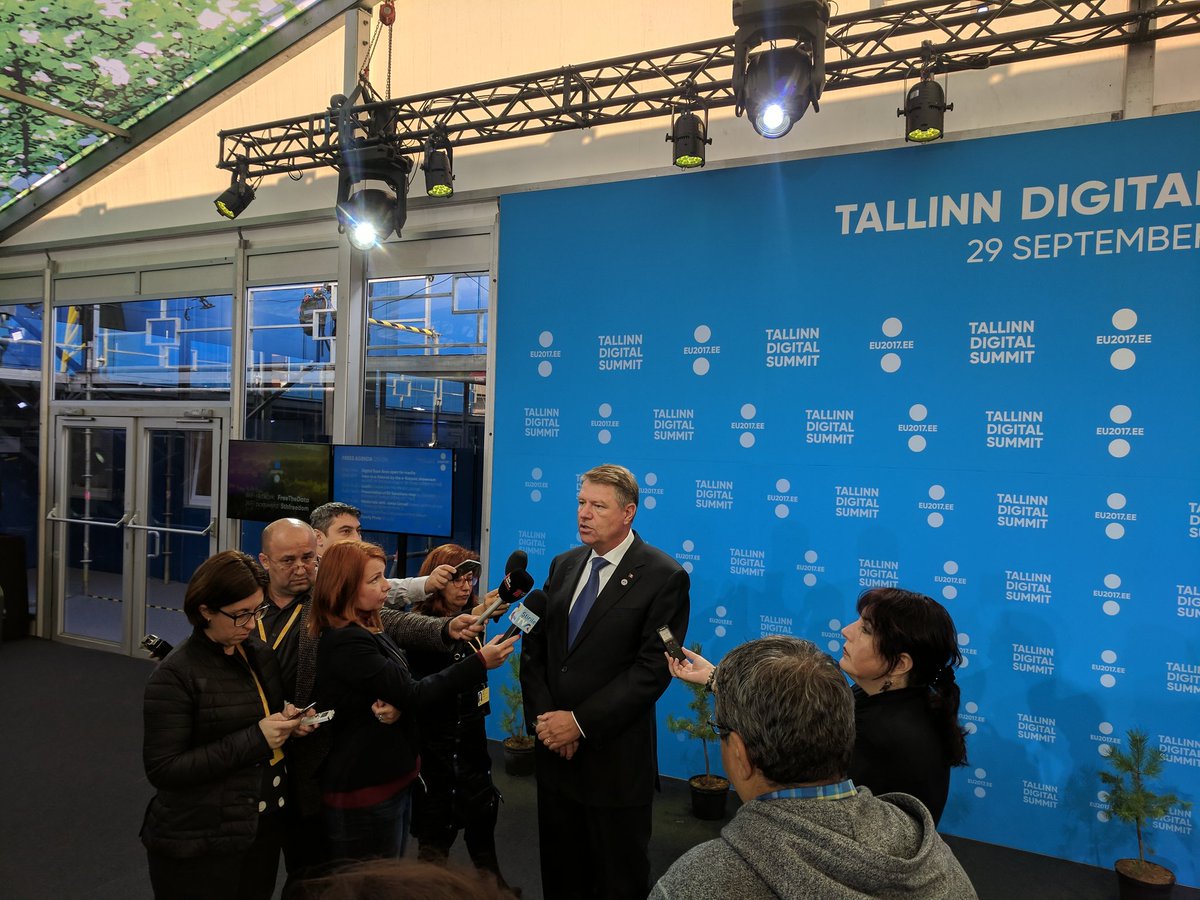 Romanian President here at #EU2017EE