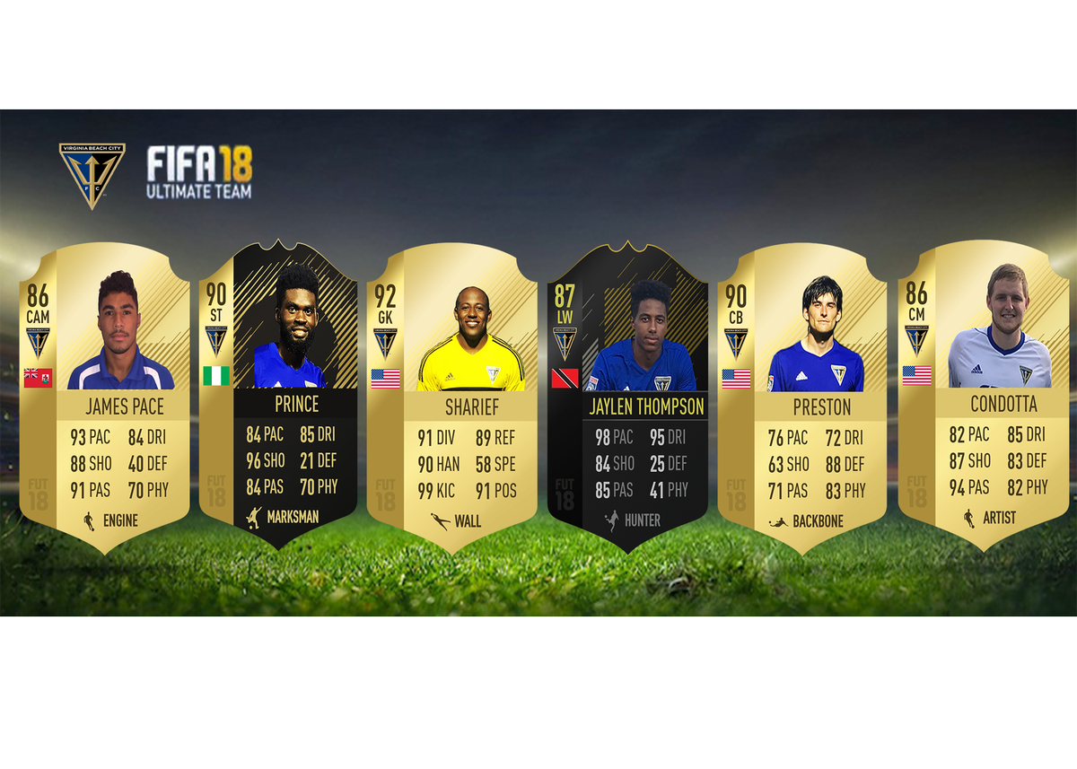 vbcityfc's tweet image. Happy #Fifa18 day to all!

Which one would you have in your #FUT18 squad lineup??

#VBRising | #VBCityFC | #GetNPSLteamsInFIFA