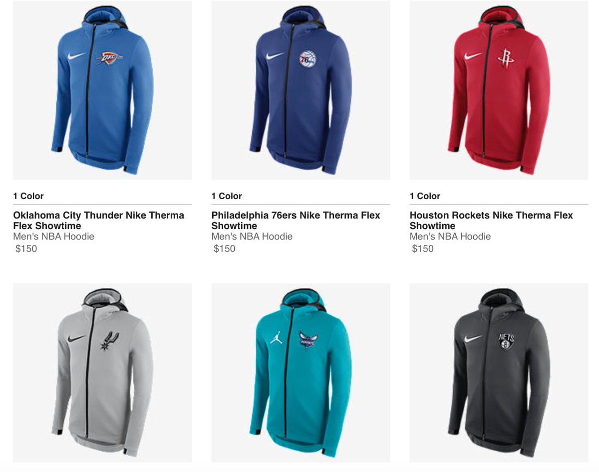 Icy Sole on X: Nike x NBA Therma Flex Showtime Hoodies are NOW available!  LINK:  / X