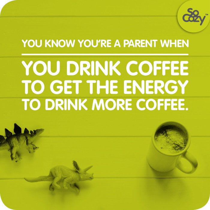 Happy #NationalCoffeeDay to all the mamas and papas out there on their second, third, or fourth cups of the day! ☕️