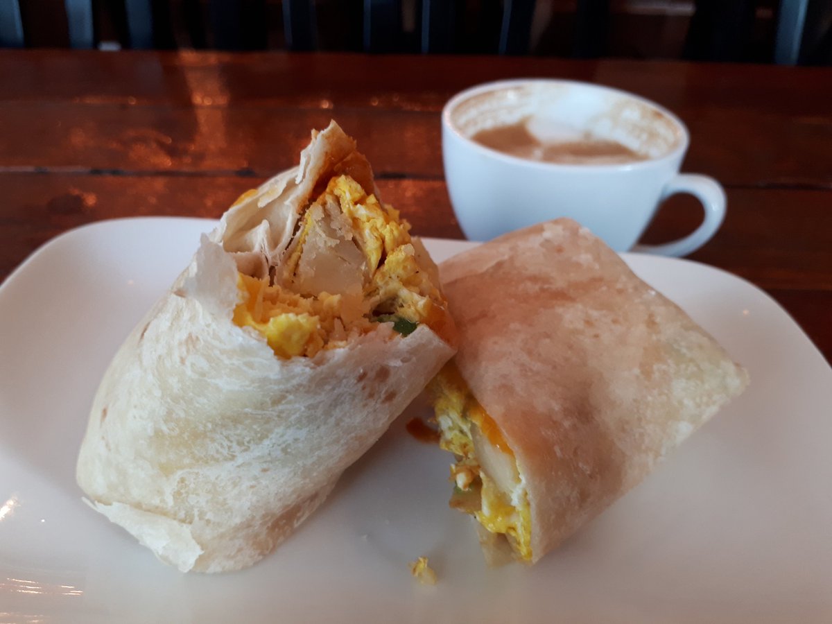 Happy I went out of my way to go to <a href="/GoatCoffeeCo/">goat coffee co.</a> - your menu is so good! On #InternationalCoffeeDay too 😊 - @gilleenface