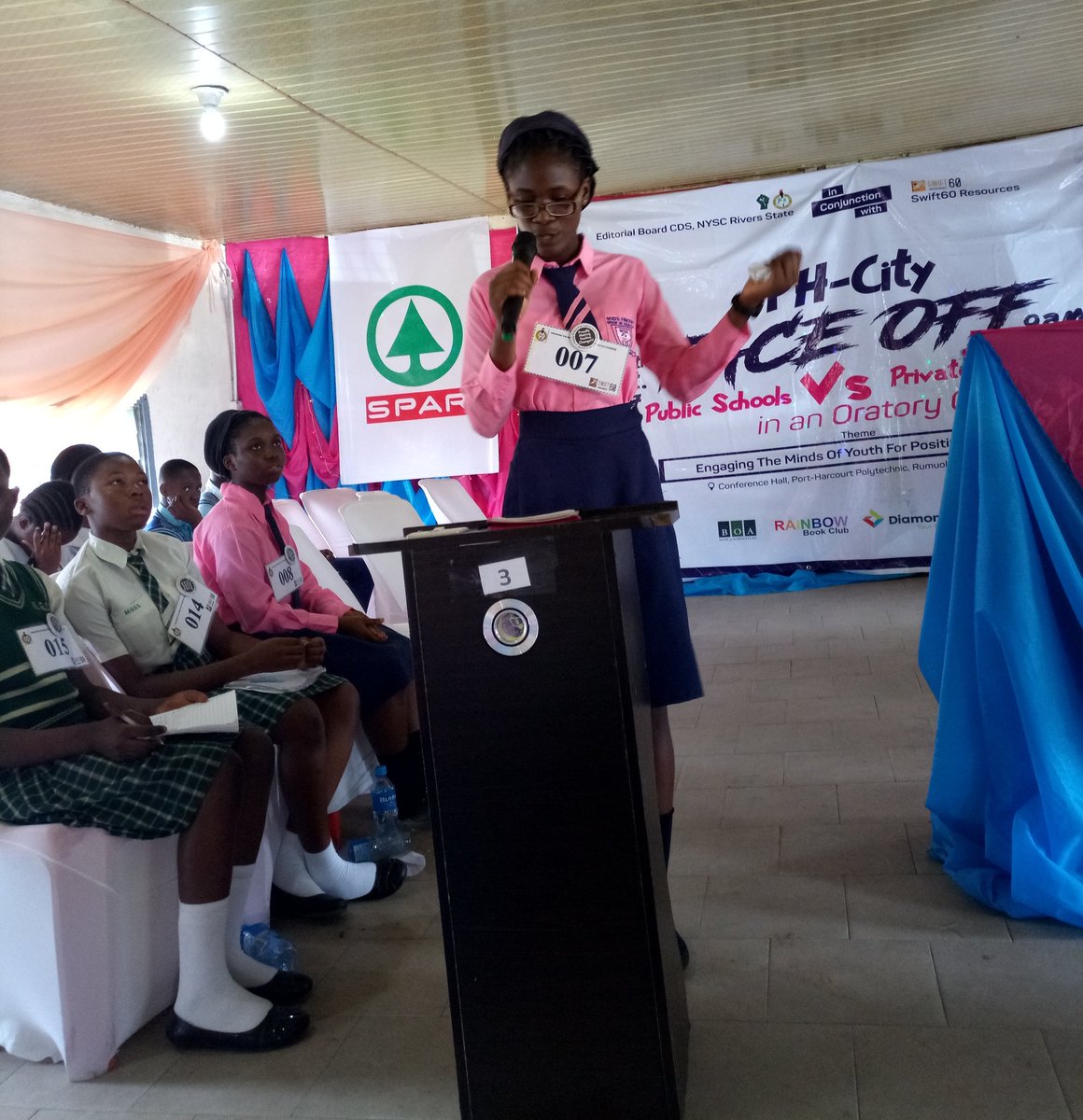 RiversCorpers's tweet photo. @SPARNigeria @DirectPHC @SellitinPHC @Hello_PHC @riversstategov @TouchPH @DiamondBankNG @RainbowReads If you were made Commissioner of Agriculture of your state, how would you make the youth take up agriculture?
#PHFaceOff #OratoryContest https://t.co/HFadFGOHHZ