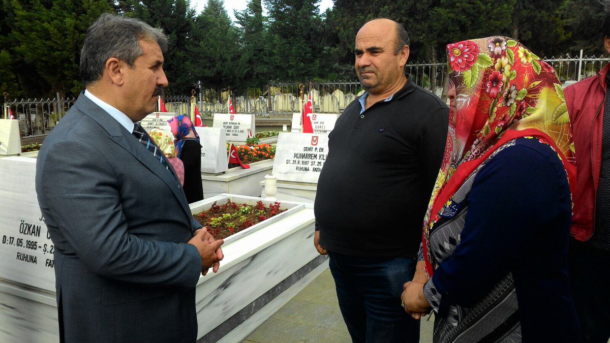 Samsun İl Bşk.Ahmet K.nın annesini Hakk'a uğurladık.Mekanı cennet olsun.
Rabbim şehitlerimize rahmet eylesin.
Acılı ailelerine sabır versin.