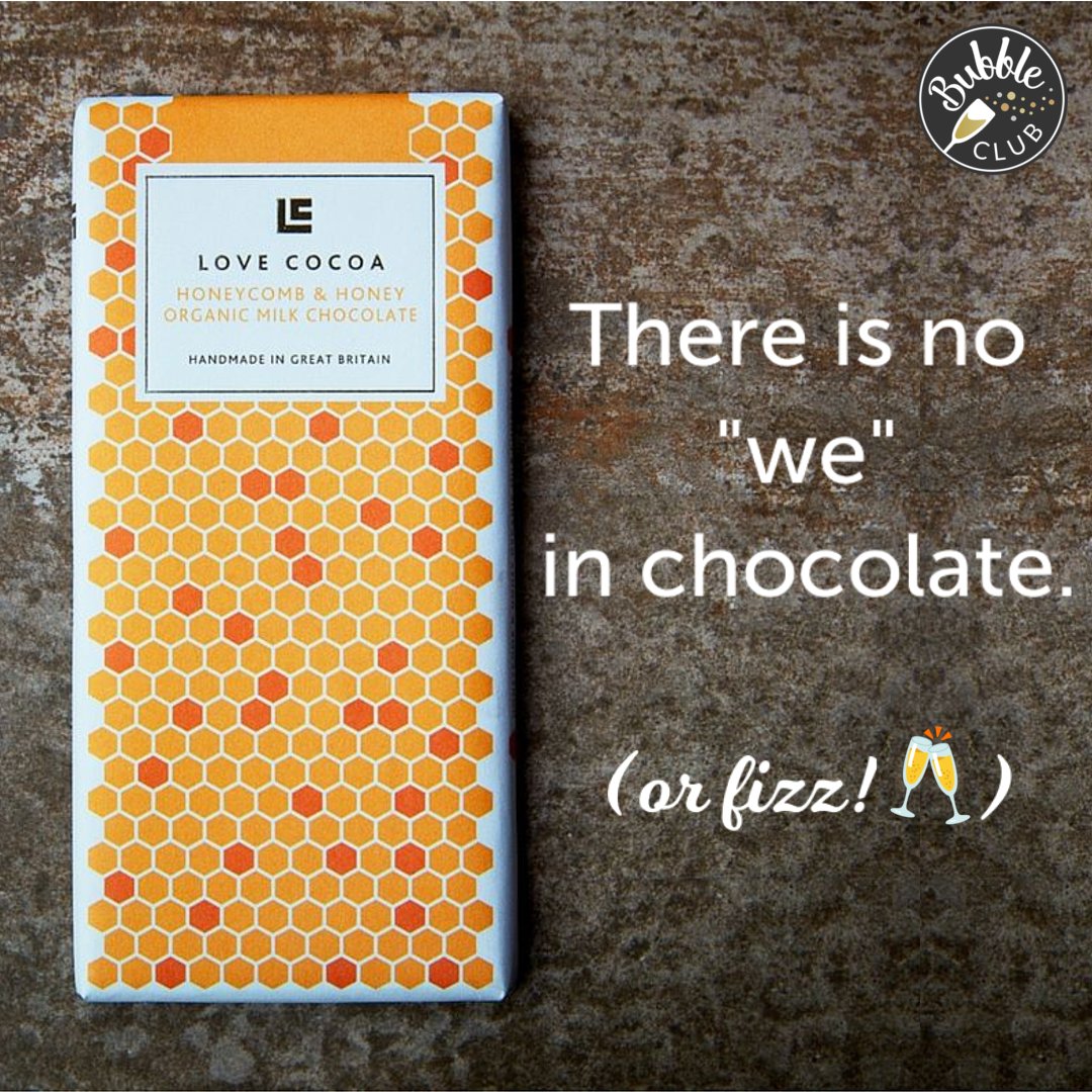 Whoever said 'sharing is caring' clearly didn't love treating themselves as much as we do... 🍾🙄

→ bubbleclub.co.uk