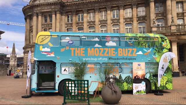 Ware_Fun_Palace's tweet image. Thanks to @EastHerts for helping out with parking for @BugOff_official Mozzie education bus be part of #FunPalaces #Ware