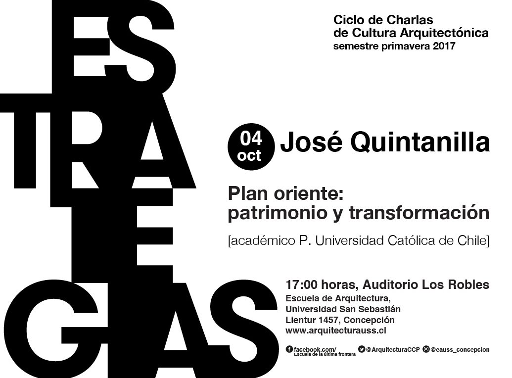 Miércoles a las 17h. Charla inaugural de Cultura! Con José Quintanilla