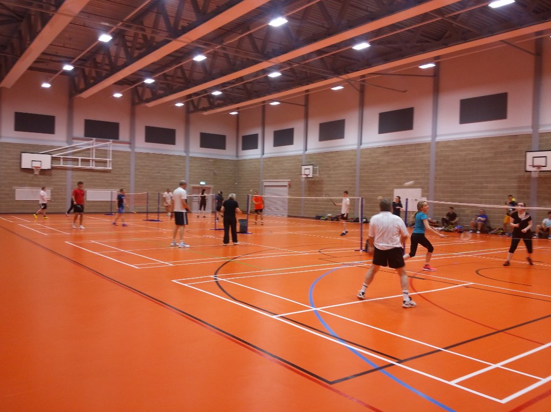Our Adult #badminton Club night is every Monday at 8-10pm Skyliner Sport Centre. £5 pay and play