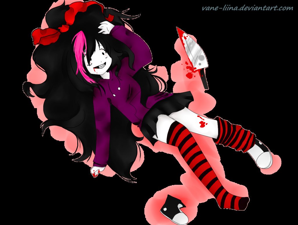 니나 더 킬러/Nina The Killer 제프 더 킬러의 여성형 버전이라 할수 있습니다. 원작에서 부터 '제프 빠돌이+스토리 동일'  이런 점 때문에 니나 더 킬러를 싫어하는 사람이 많습니다., image size:1024x772