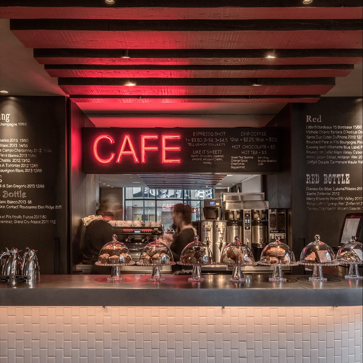 virginhotels's tweet image. Turning coffee into wine, daily. #NationalCoffeeDay #TwoZeroThree #coffeeandwinebar