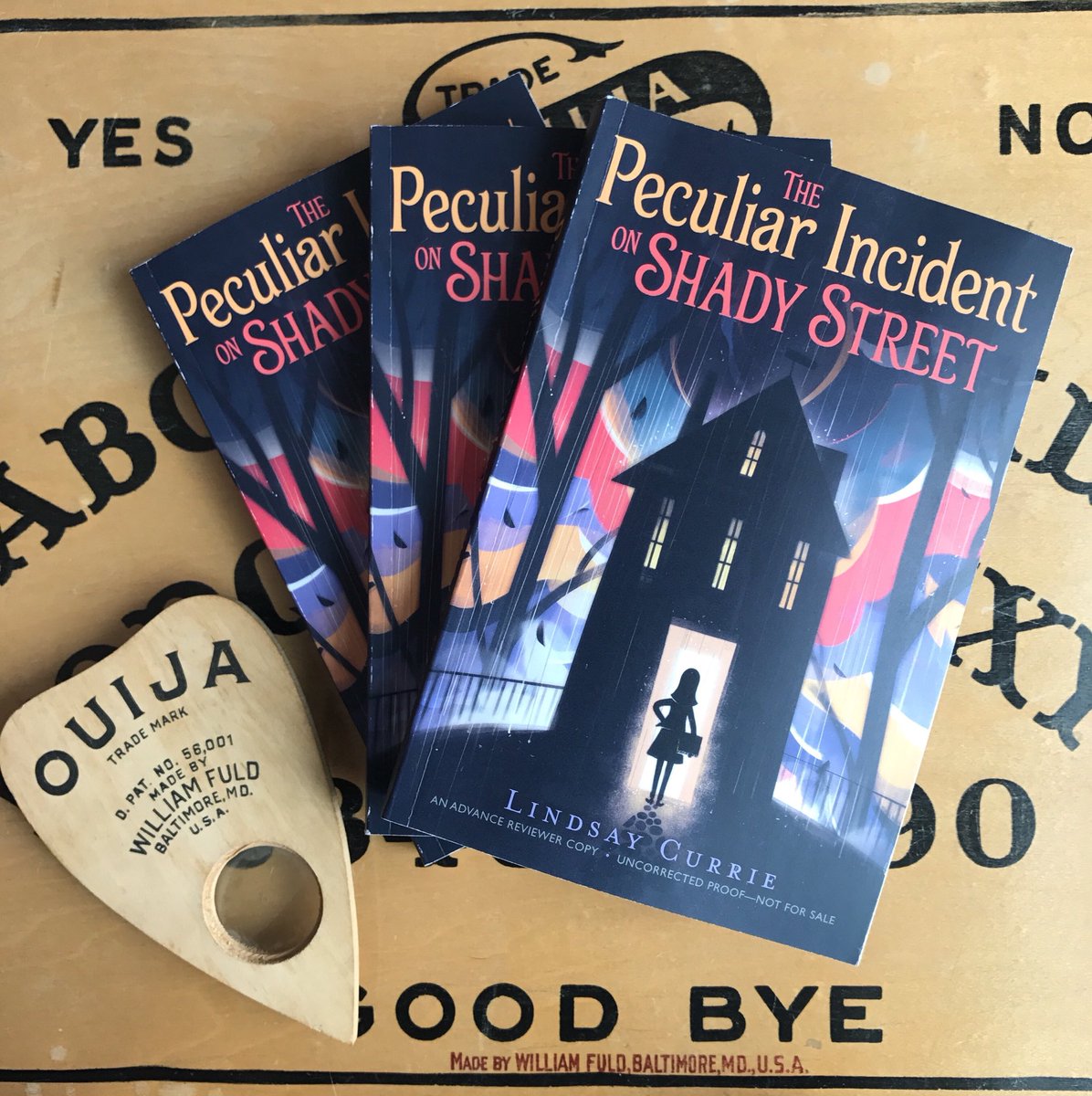 lindsayncurrie's tweet photo. Less than two weeks until the release of THE PECULIAR INCIDENT ON SHADY STREET! RT/like/follow by 10/6 for a chance to win a hardback! https://t.co/eaLL8etqCg
