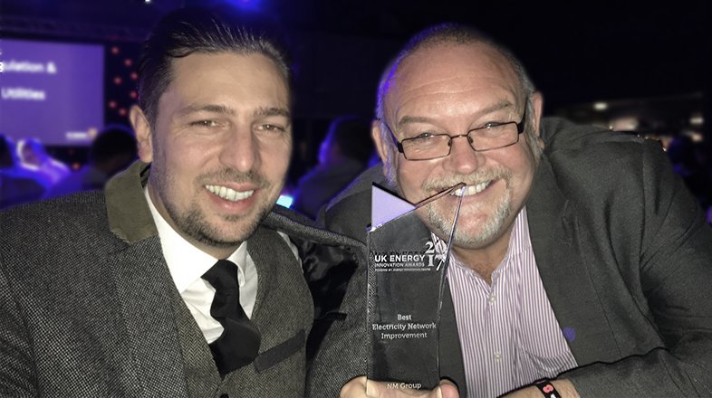 nmgroupinnovate's tweet photo. Fantastic to win #UKEIA2017 award. Demonstrates the hard work of our team and important role of clients @UKPowerNetworks @ssencommunity https://t.co/UyKlaHtz9k