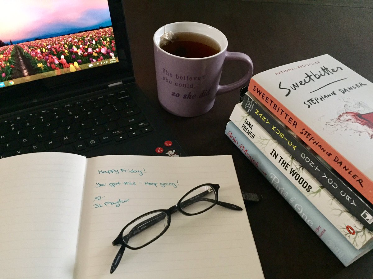 JL_Minio's tweet photo. Getting some words in this morning while I enjoy some books on my #readinglist. #HappyFriday #goals #amwriting #booklover https://t.co/77K9EXXDM3