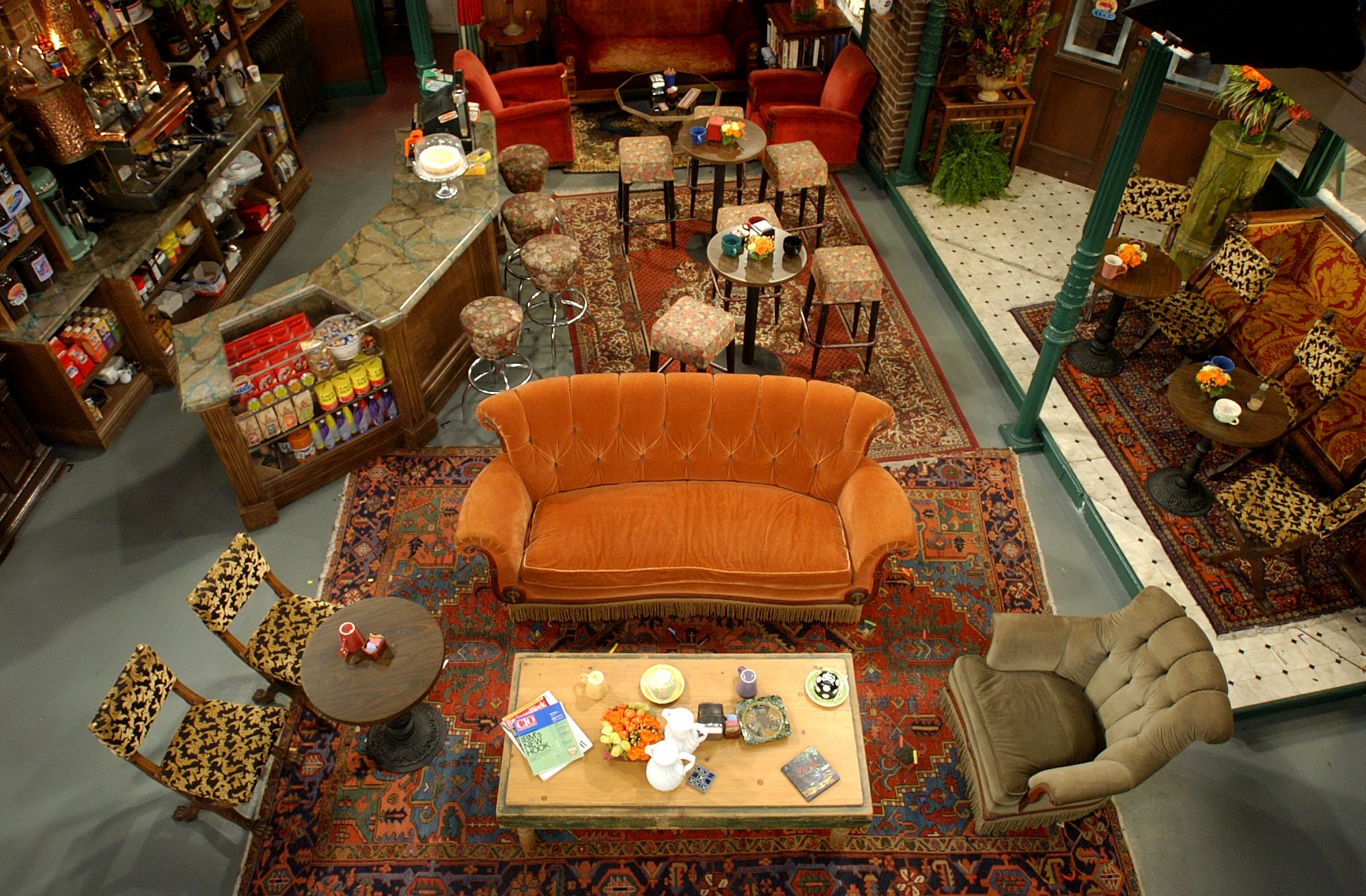 Friends coffee shop set sale