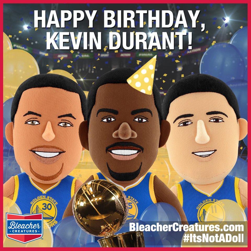 Happy Birthday to NBA Champ and Finals MVP Kevin Durant.    