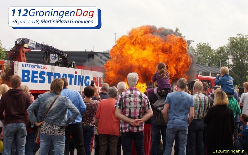 Ook in 2018 zijn wij weer trotse hoofdsponsor van de 112GroningenDag! Noteer 16 juni vast in je agenda!
