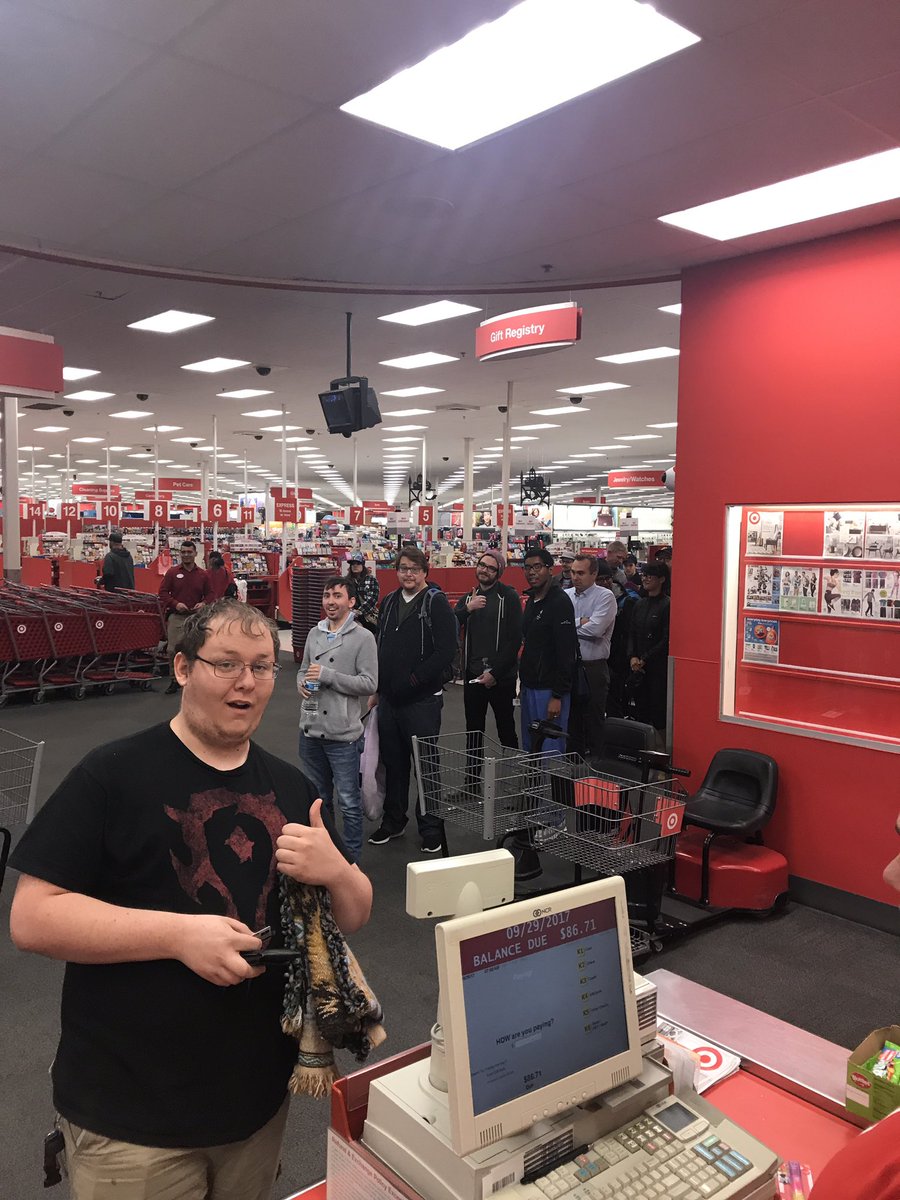 Our guests were excited for this throwback release!! #nintendo #SNESClassic #target #t1444 <a href="/JasonBjork/">Jason Bjork</a> <a href="/C_Contreras0214/">chelsea contreras</a>