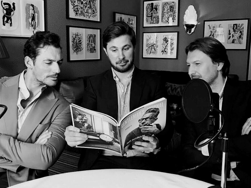 Latest <a href="/thegentsjournal/">Gentleman's Journal</a> podcast available here: itunes.apple.com/gb/podcast/the… with myself and <a href="/mrterrybetts/">terry betts</a>. Talking all things fashion