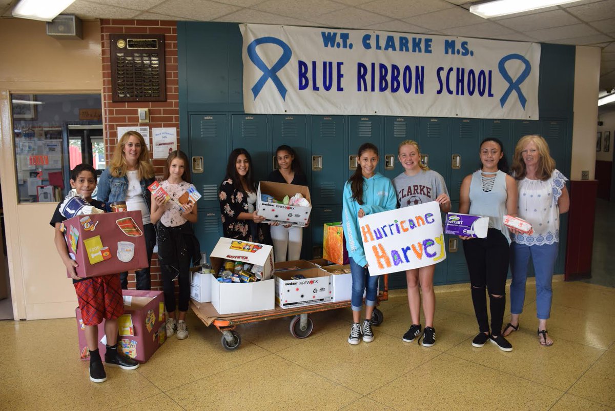 TU4Community's tweet image. @EastMeadowPatch #WTCLARKE great job caring for victims of #HurricaneHarvey with your food clothing pet supply collection #HelpforHouston